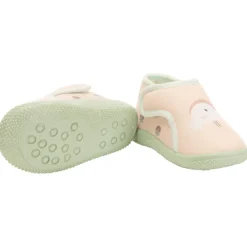 Pantoffels laarsjes velcro print vogel voor baby meisjes