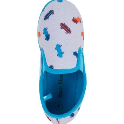 Pantoffels lage print skates voor jongen