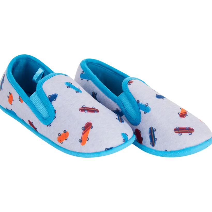 Pantoffels lage print skates voor jongen