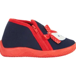 Pantoffels met kattenprint en fantasieknoop meisjes