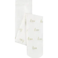 Panty met love-print voor meisjes