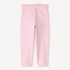 Paperbag jeans met strik meisjes
