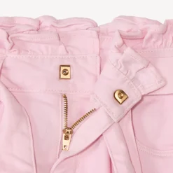 Paperbag jeans met strik meisjes