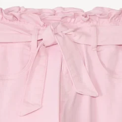 Paperbag jeans met strik meisjes