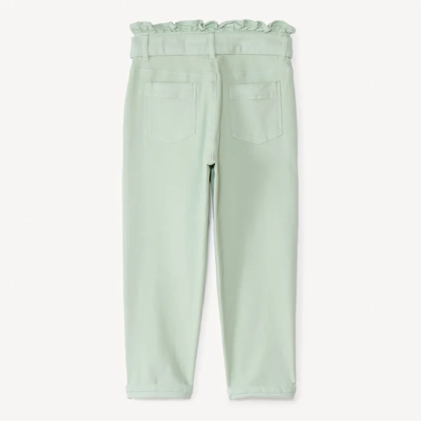 Paperbag jeans met strik meisjes
