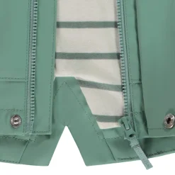 Parka gom met speelse tijgerkap voor baby jongen