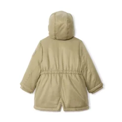 Parka Grand Froid met sherpa gevoerde kap voor babymeisje