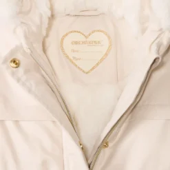 Parka Grand Froid met sherpa gevoerde kap voor babymeisje