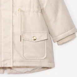 Parka Grand Froid met sherpa gevoerde kap voor babymeisje