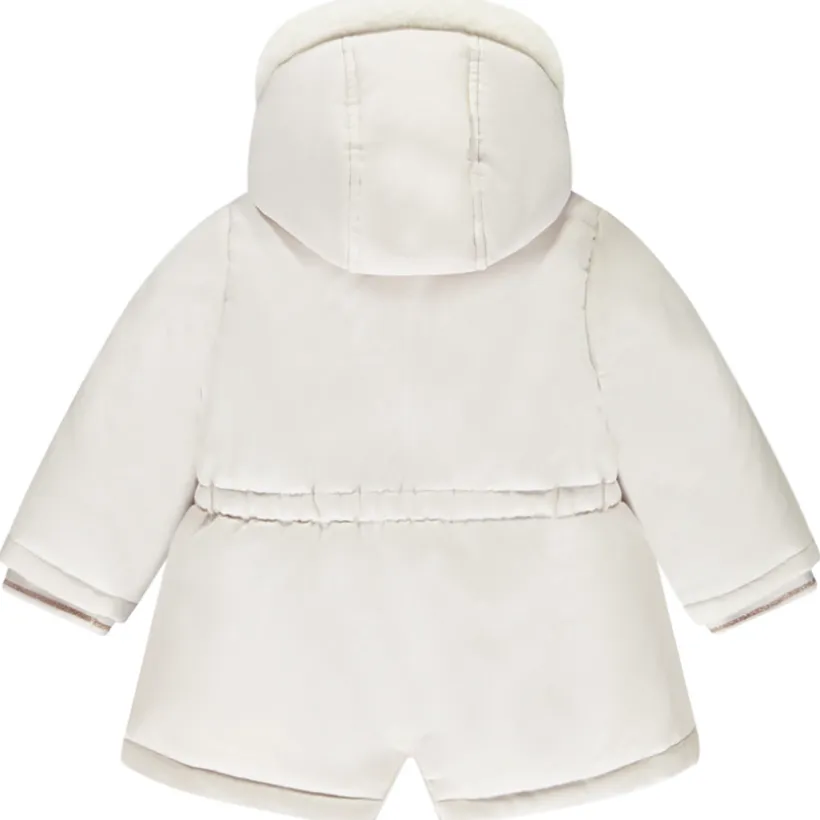 Parka 2 in 1 met mouwloos sherpa vest meisjes