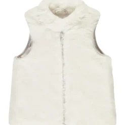 Parka 2 in 1 met mouwloos sherpa vest meisjes