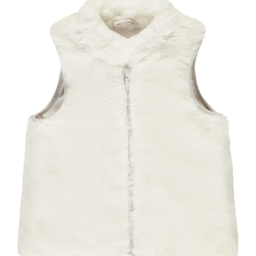 Parka 2 in 1 met mouwloos sherpa vest meisjes