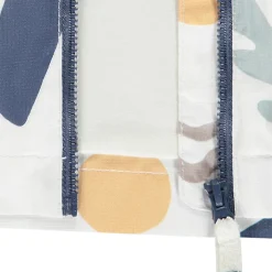 Parka in ribstop met arty print voor babyjongen