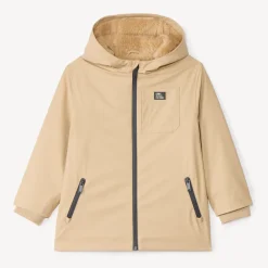 Parka met sherpa voering jongens