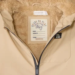 Parka met sherpa voering jongens