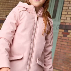 Parka met waterafstotende coating en sherpa-voering meisjes