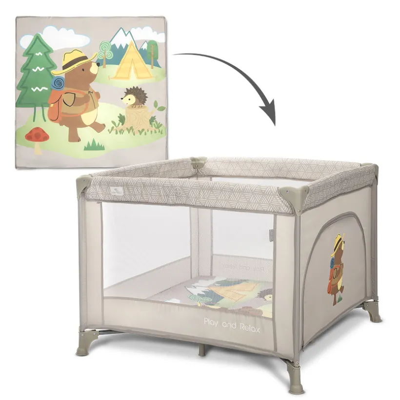 Park Play'N'Relax 100X100X75cm Beige