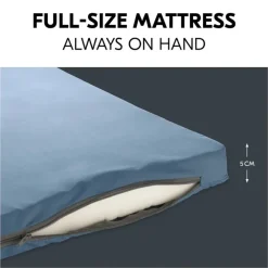 Park-reisbed + Matras Sleep N Play SQ Dark Blue