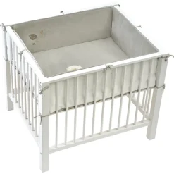 Parktapijt met boord 75x95cm Veloudoux Fluffy Kaki