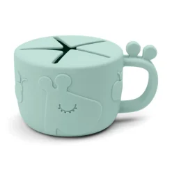 Peekaboo snackbeker Raffi blauw