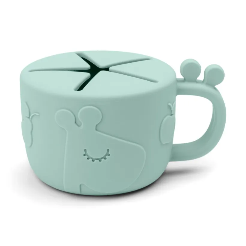 Peekaboo snackbeker Raffi blauw