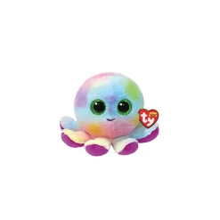 Peluche Beanie Boo's 15cm Bubbles le poulpe multicolore