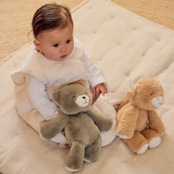 Peluche 40cm Orso l'ours kaki
