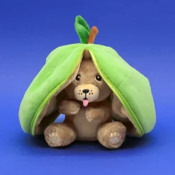 Peluche Flipetz 2 en 1 Crocket le chien/pomme verte