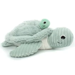 Peluche Ptipotos Tortue maman/bébé - Menthe