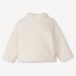 Perfecte sherpa teddy jas voor meisjesbaby's