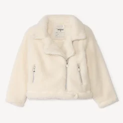 Perfectojas in sherpa met wollig effect meisjes