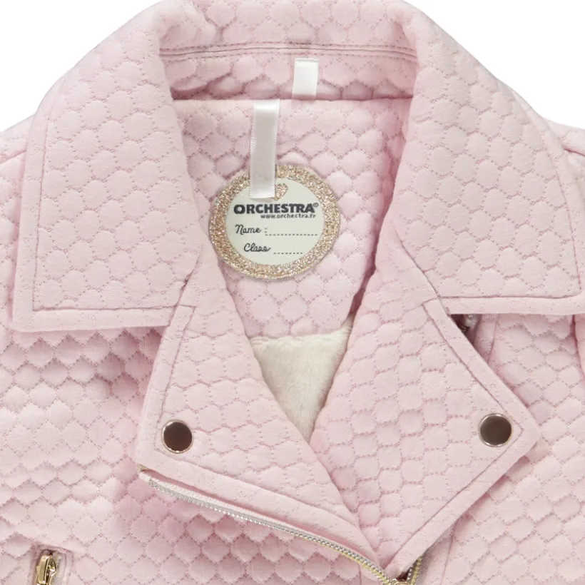 Perfecto van doorgestikte fleece met sherpa voering meisjes