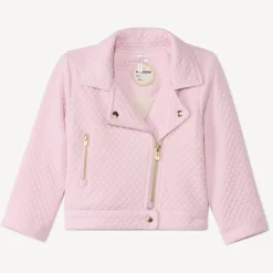 Perfecto van doorgestikte fleece met sherpa voering meisjes