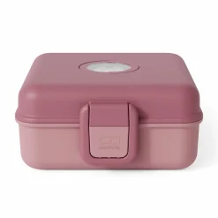 Personaliseerbare lunchbox 850ml Snacky met bestek Pink Blush