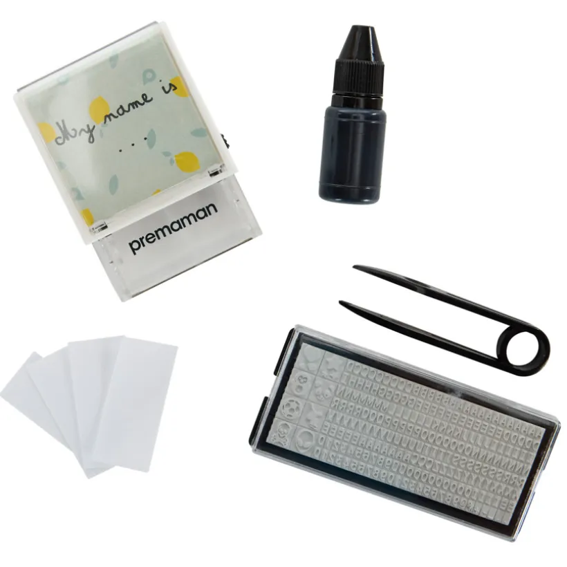 Personalisierbaar textielstempel