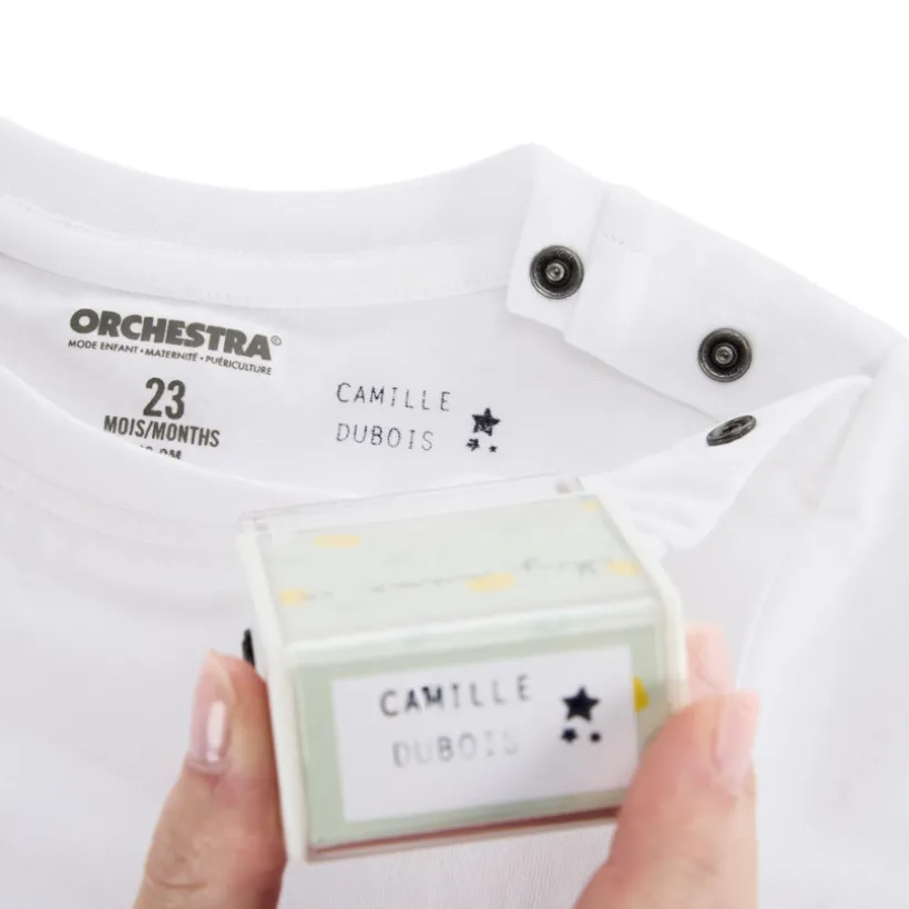 Personalisierbaar textielstempel