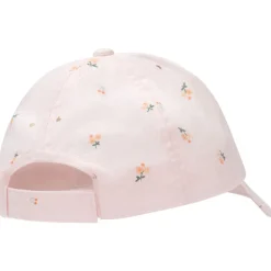 Petite casquette fleurs en cœur voor baby meisje