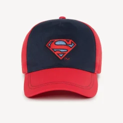 Pet met colour block effect Superman Warner jongens