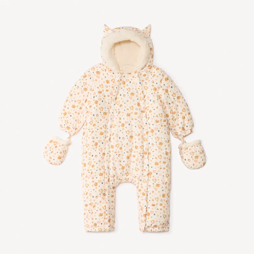 Pilotenpak met fantasieprint voor babymeisje met verschillende afwerkingen naargelang leeftijd