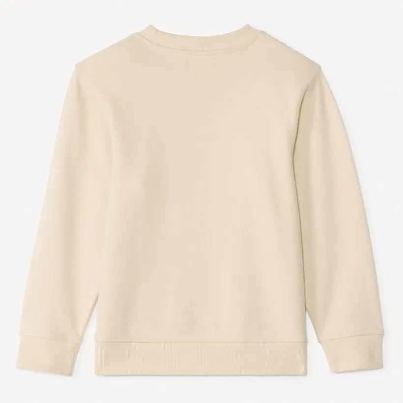 Piqué sweatshirt met fantasieprint jongens
