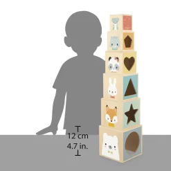 Piramides 6 Houten Blokken Pure