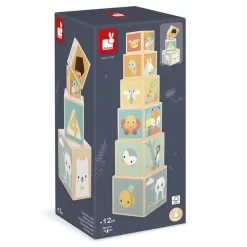 Piramides 6 Houten Blokken Pure