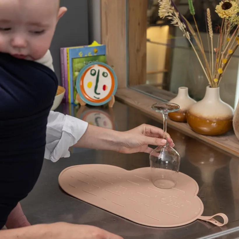 Placemat en Droogmat 2-in-1 Yummy Mat Blush