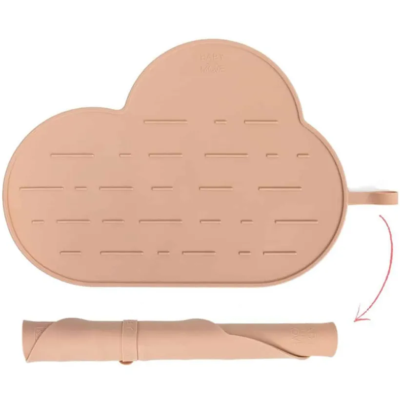 Placemat en Droogmat 2-in-1 Yummy Mat Blush