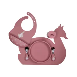 Placemat silicone Zwaan Ivy - Swan Dusty Rose
