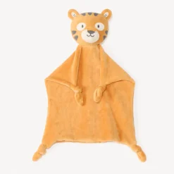 Plat tigeren knuffel van velours