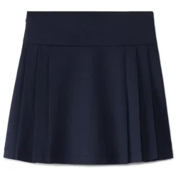 Plissé uniformrok van stof meisjes