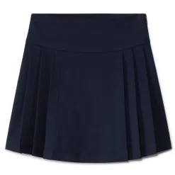 Plissé uniformrok van stof meisjes