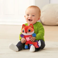Pluche activiteiten Malo - Mijn kleine vosje Dodo met lichtgevend hart en melodieën