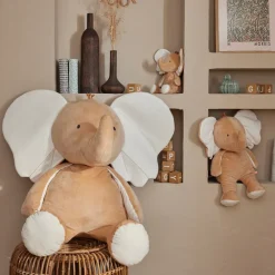 pluche Bali olifant 40 cm uit collectie Bali, Moka & Snow van Noukie's